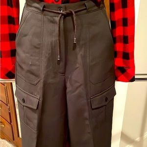 Women Dress Cargo slacks Size 10 32” Inseam